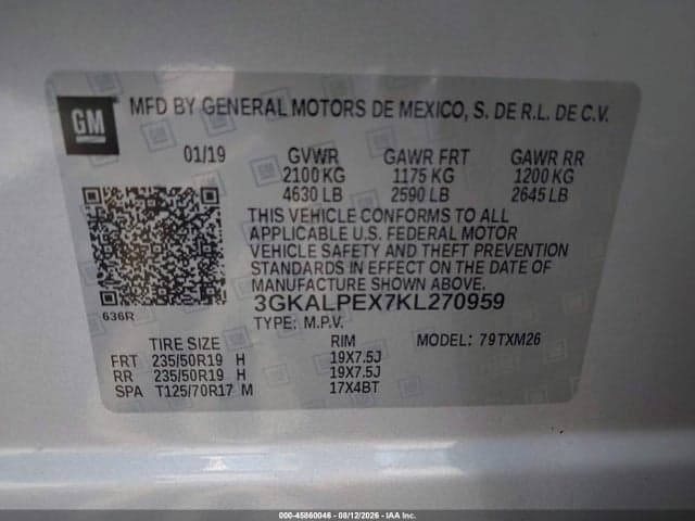 2019 GMC TERRAIN SLT 9