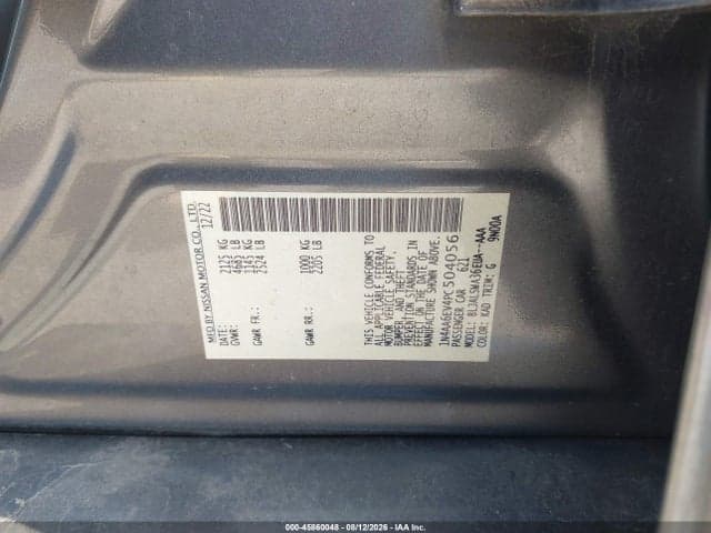2023 NISSAN MAXIMA SR XTRONIC CVT 9