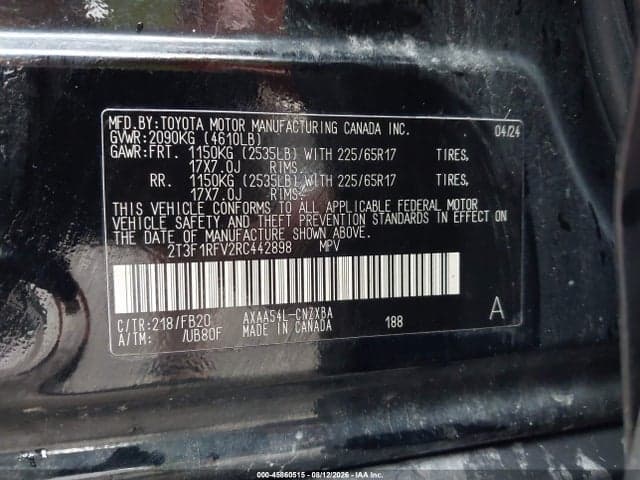 2024 TOYOTA RAV4 LE 9