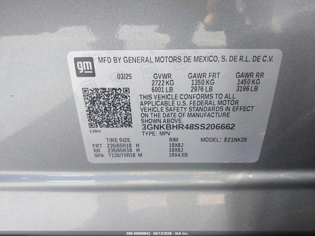 2025 CHEVROLET BLAZER AWD 2LT 9