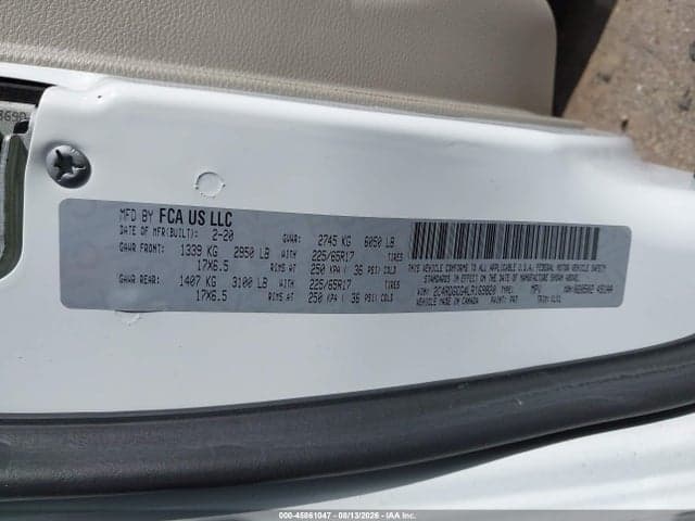 2020 DODGE GRAND CARAVAN SXT 9