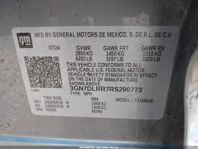 2024 CHEVROLET EQUINOX EV LT 9
