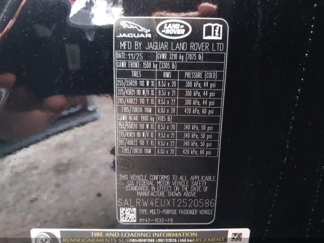 2026 LAND ROVER DISCOVERY GEMINI EDITION/TEMPEST EDITION 9