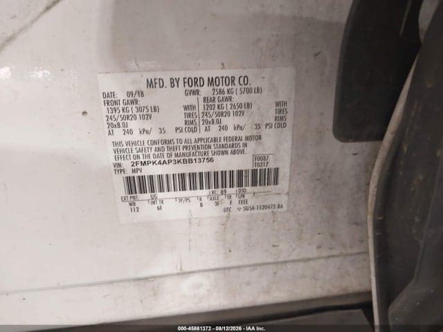 2019 FORD EDGE ST 9