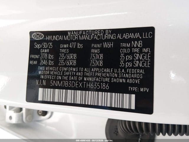 2026 HYUNDAI TUCSON SEL 9