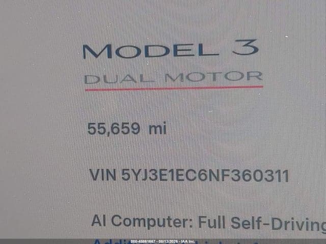 2022 TESLA MODEL 3 PERFORMANCE DUAL MOTOR ALL-WHEEL DRIVE 15