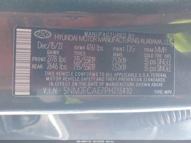2023 HYUNDAI TUCSON SEL 9