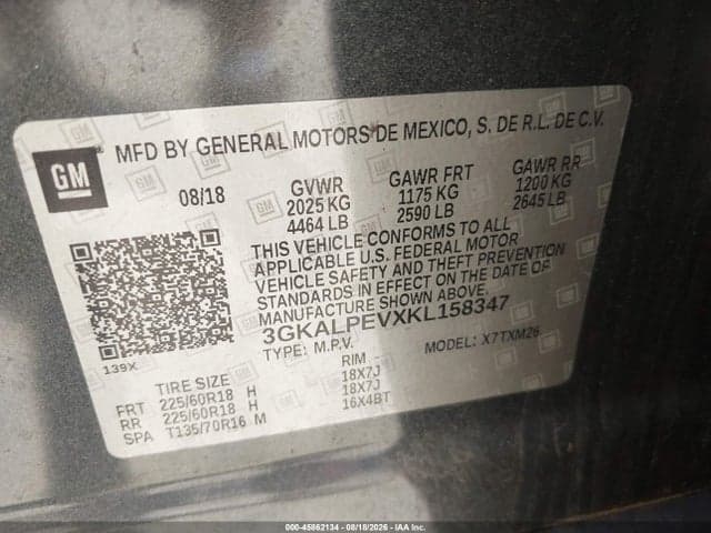 2019 GMC TERRAIN SLT 9