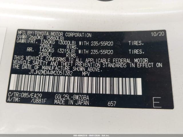 2021 LEXUS RX 350 9