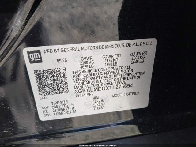 2026 GMC TERRAIN FWD ELEVATION 9