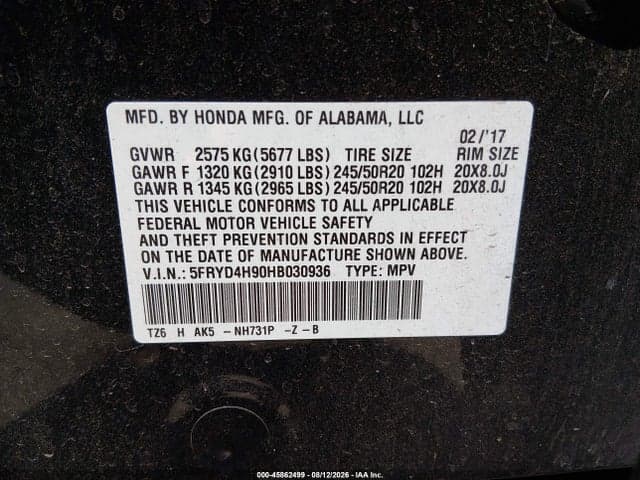 2017 ACURA MDX ADVANCE ENTERTAINMENT PKGS 9