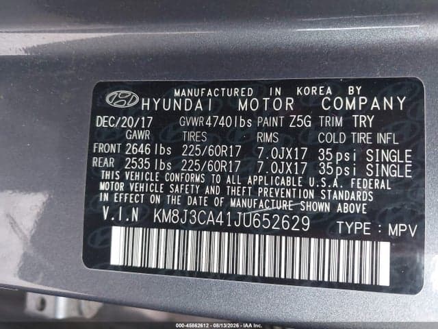 2018 HYUNDAI TUCSON SEL 9
