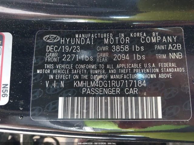 2024 HYUNDAI ELANTRA SEL 9