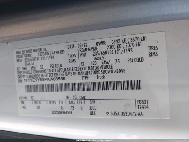 2023 FORD TRANSIT-150 9