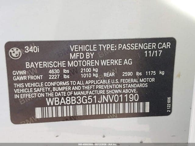 2018 BMW 340I 9