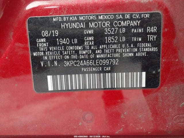 2020 HYUNDAI ACCENT SE 9