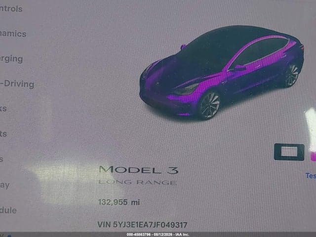 2018 TESLA MODEL 3 LONG RANGE/MID RANGE 7