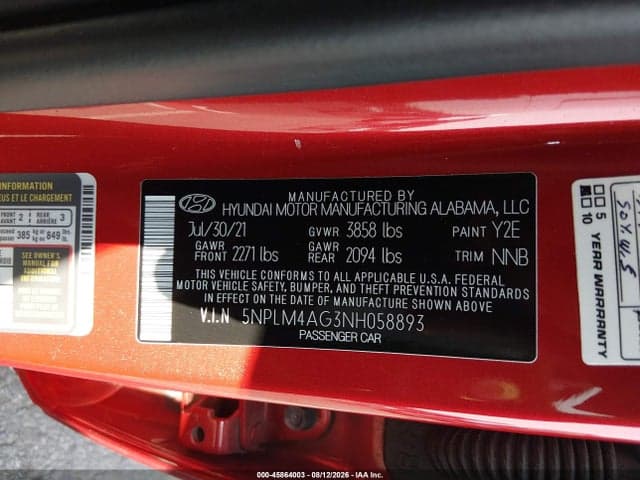 2022 HYUNDAI ELANTRA SEL 9