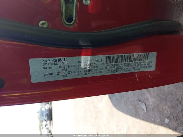 2017 DODGE JOURNEY SXT 9