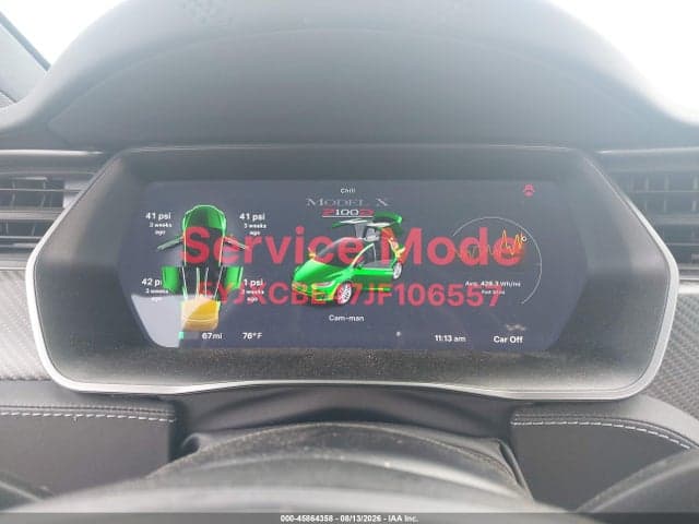 2018 TESLA MODEL X 100D/75D/P100D 7