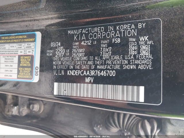 2024 KIA SELTOS LX 9