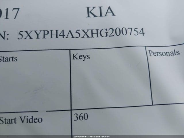 2017 KIA SORENTO 3.3L EX 9