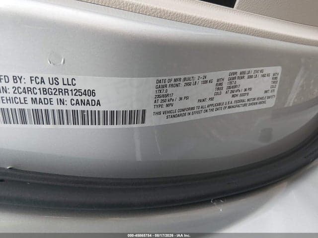 2024 CHRYSLER PACIFICA TOURING L 9