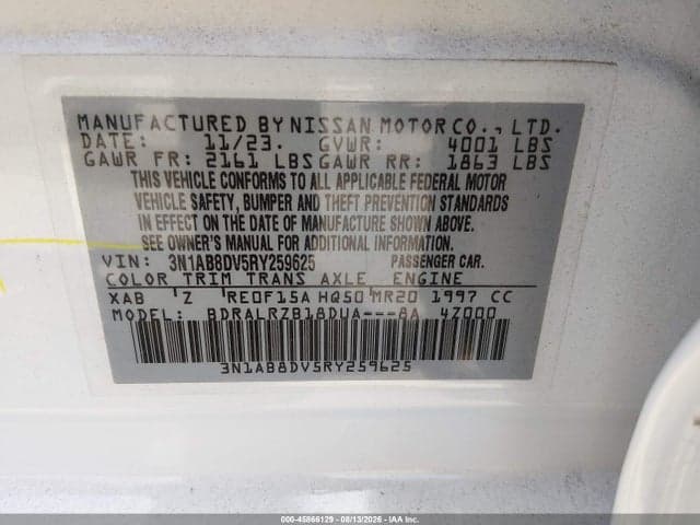 2024 NISSAN SENTRA SR XTRONIC CVT 9