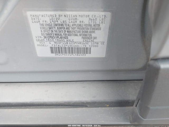 2023 NISSAN KICKS SV XTRONIC CVT 9