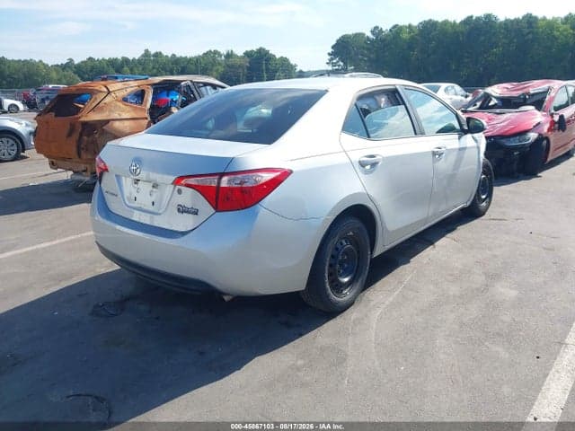 2019 TOYOTA COROLLA L 4