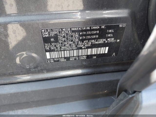 2024 TOYOTA RAV4 XLE PREMIUM 9