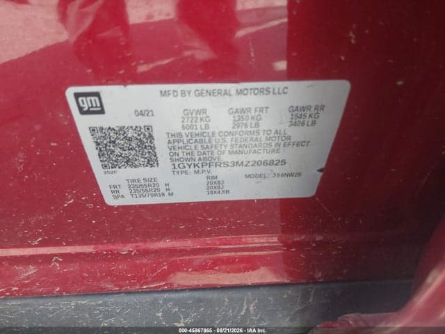 2021 CADILLAC XT6 AWD PREMIUM LUXURY 9