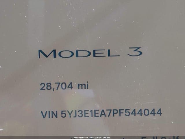 2023 TESLA MODEL 3 REAR-WHEEL DRIVE 14