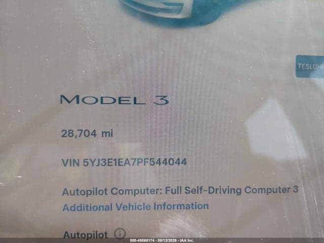 2023 TESLA MODEL 3 REAR-WHEEL DRIVE 7