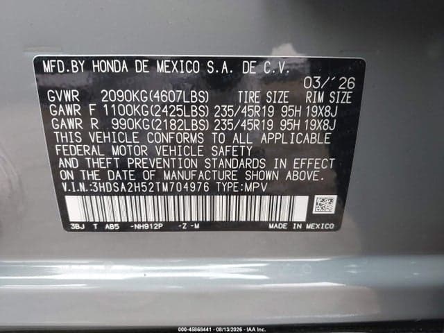 2026 ACURA ADX A-SPEC 9