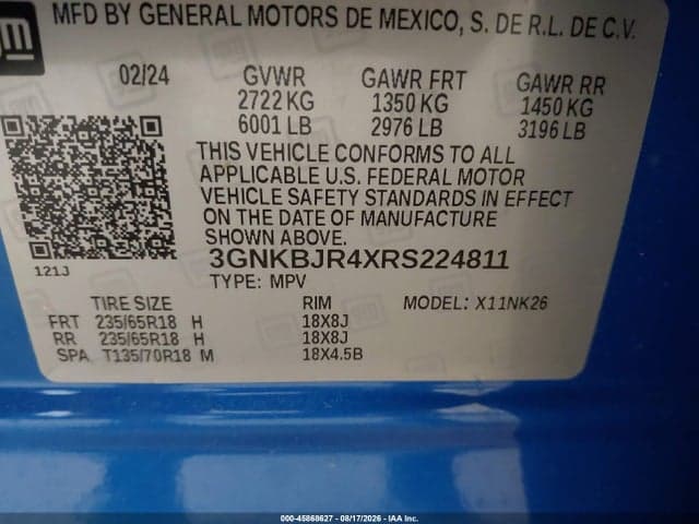 2024 CHEVROLET BLAZER AWD 3LT 9