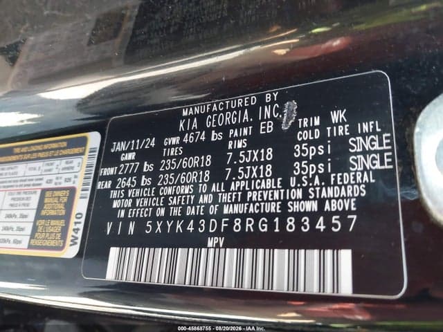 2024 KIA SPORTAGE SX 9