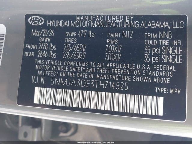 2026 HYUNDAI TUCSON SE 9