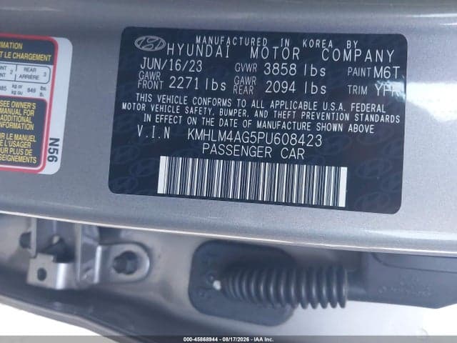 2023 HYUNDAI ELANTRA SEL 9