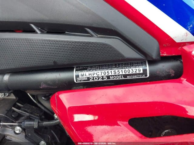 2025 HONDA CBR500 RA 10