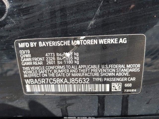 2019 BMW 330I XDRIVE 9