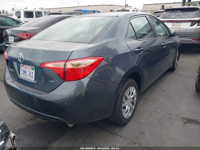 2017 TOYOTA COROLLA LE 4