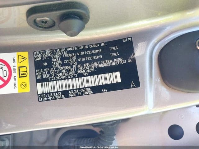 2019 LEXUS RX 350 9