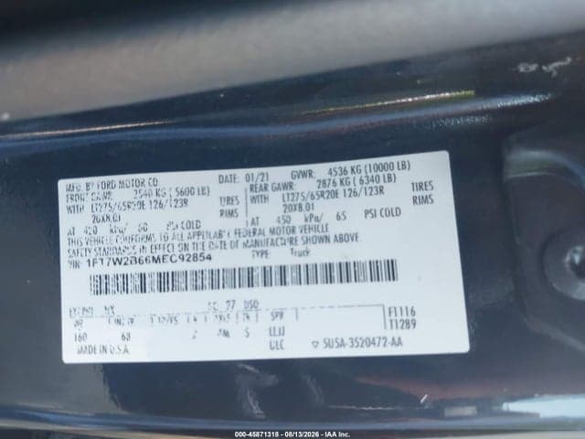 2021 FORD F-250 LARIAT 9