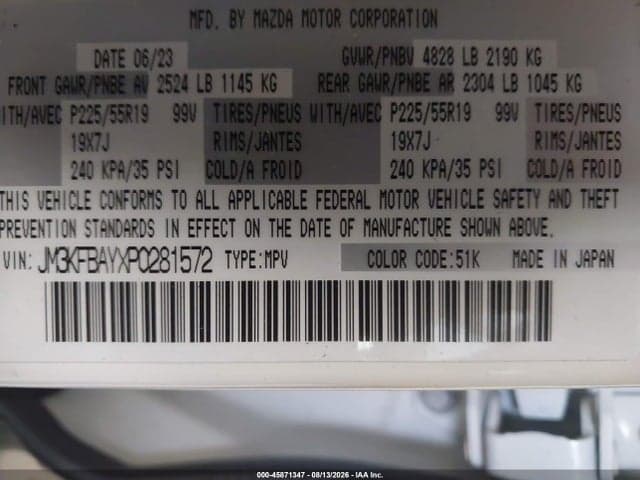 2023 MAZDA CX-5 2.5 TURBO 9