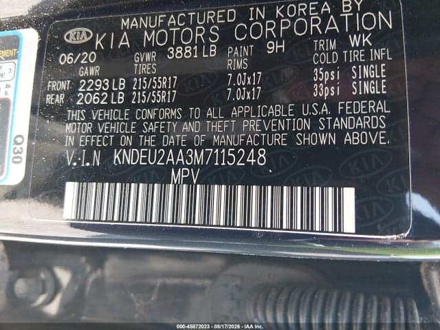 2021 KIA SELTOS S 9