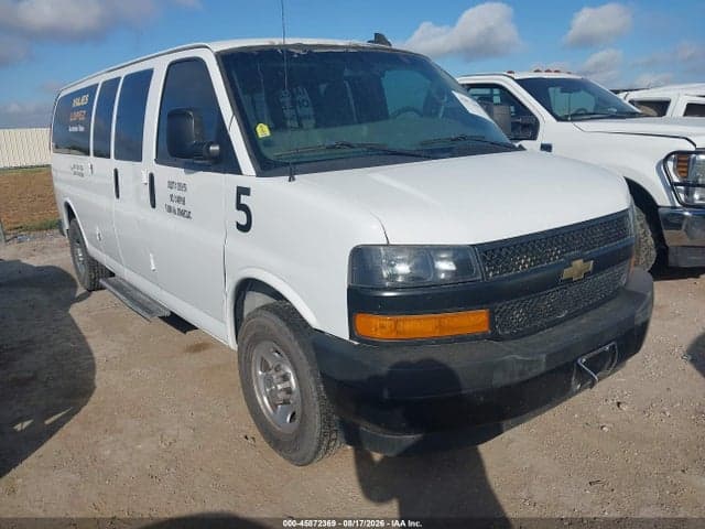 2021 CHEVROLET EXPRESS PASSENGER RWD 3500 EXTENDED WHEELBASE LS