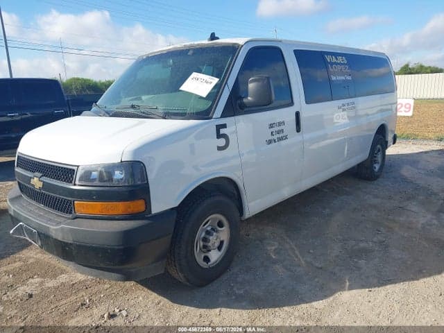 2021 CHEVROLET EXPRESS PASSENGER RWD 3500 EXTENDED WHEELBASE LS 2