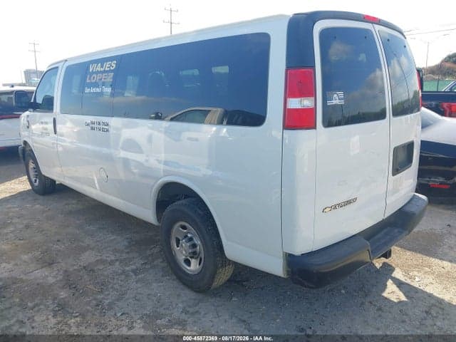 2021 CHEVROLET EXPRESS PASSENGER RWD 3500 EXTENDED WHEELBASE LS 3