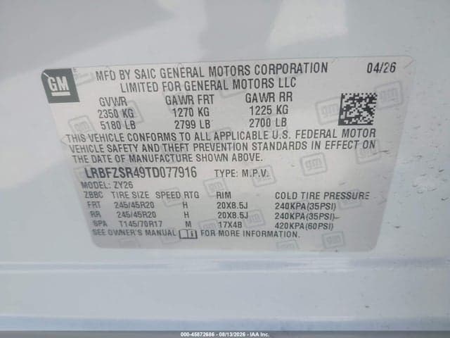 2026 BUICK ENVISION AVENIR AWD 9